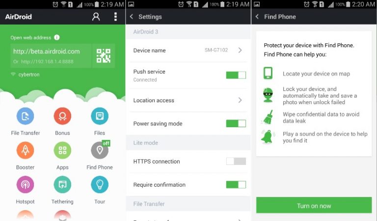 AirDroid 3.7.2.1 instal the new for android
