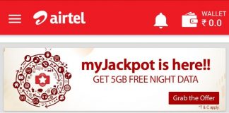 Airtel Jackpot Data Offer