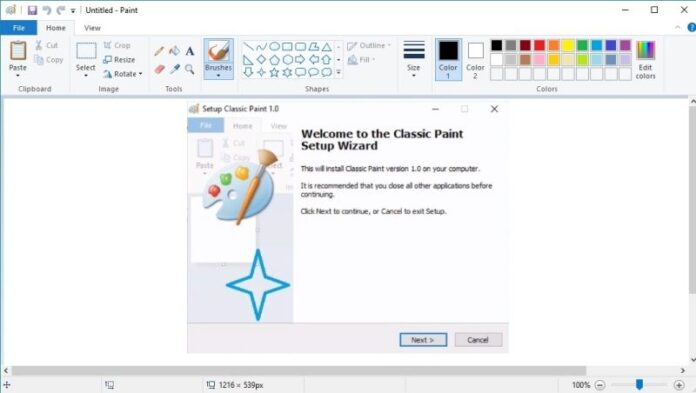 download classic paint for windows 10
