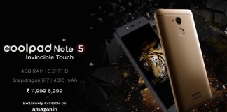 Coolpad Note 5 Phone