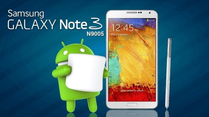 Galaxy Note 3 Marshmallow ROM