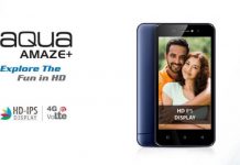 Intex Aqua Amaze+ Photo