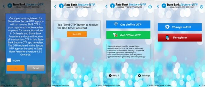 SBI OTP App