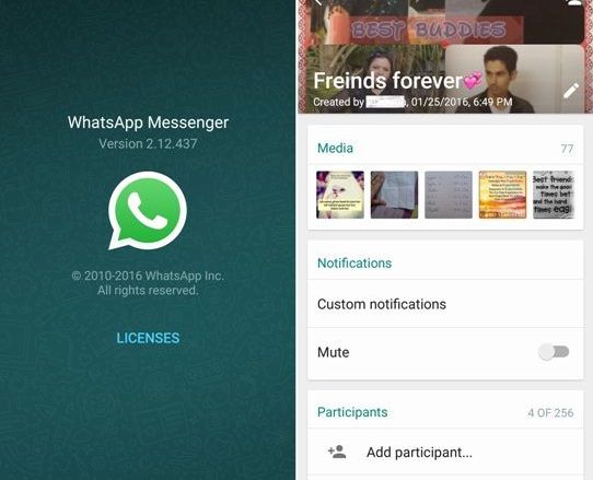 WhatsApp Group Limit